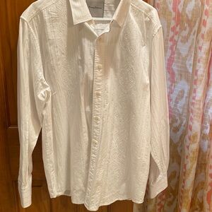 Tommy Bahama White Casual Island Shirt